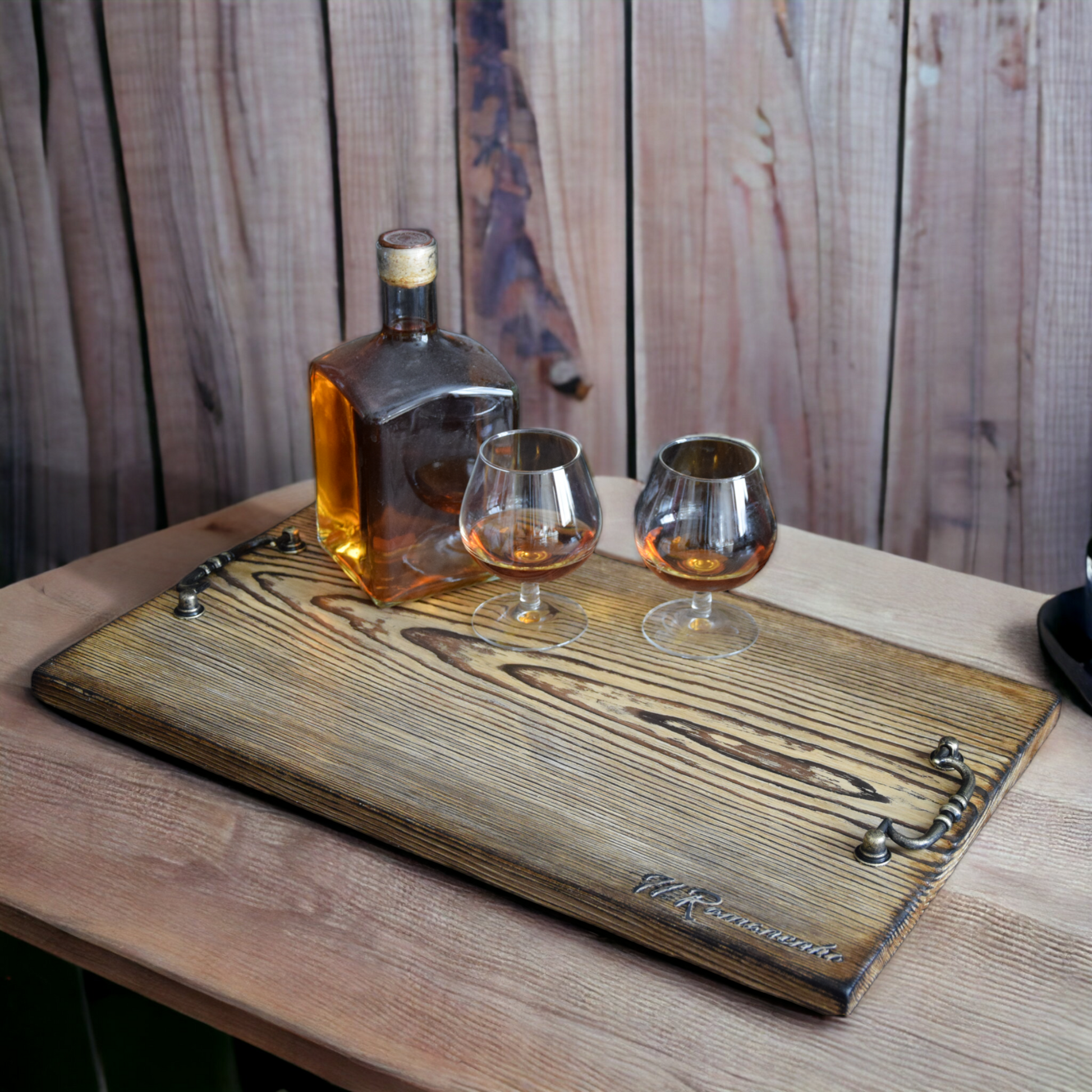 boho style, breakfast tray, kitchen decor, farmhouse decor, serving tray, wooden tray, coffee table tray, patio decor, tea tray, decorative tray, tray with handles, bed tray, modern tray, gift for her, coffee table, tray, trinket dish, birthday tier tray, rectangle wooden ottoman tray