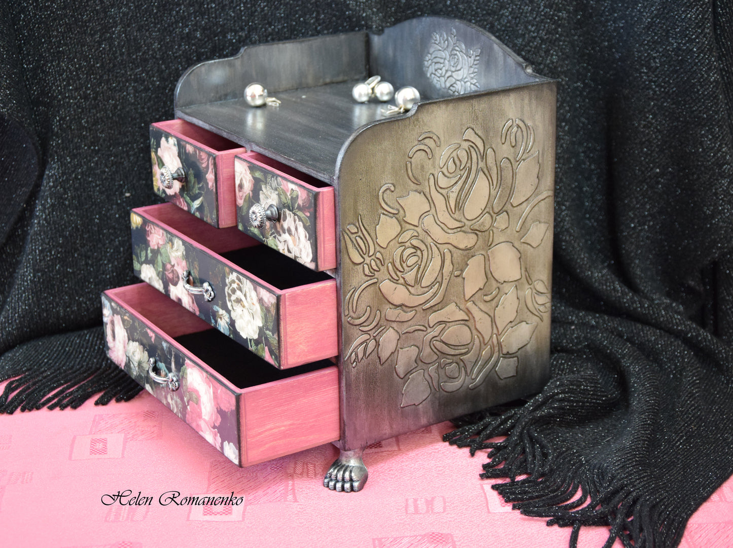 gift for her, bathroom storage, makeup organizer, apothecary cabinet, curio cabinet, drawer organizer, jewelry armoire, medicine cabinet, shabby chic, wooden jewelry box, storage cabinet, jewelry organizer, chest of drawers