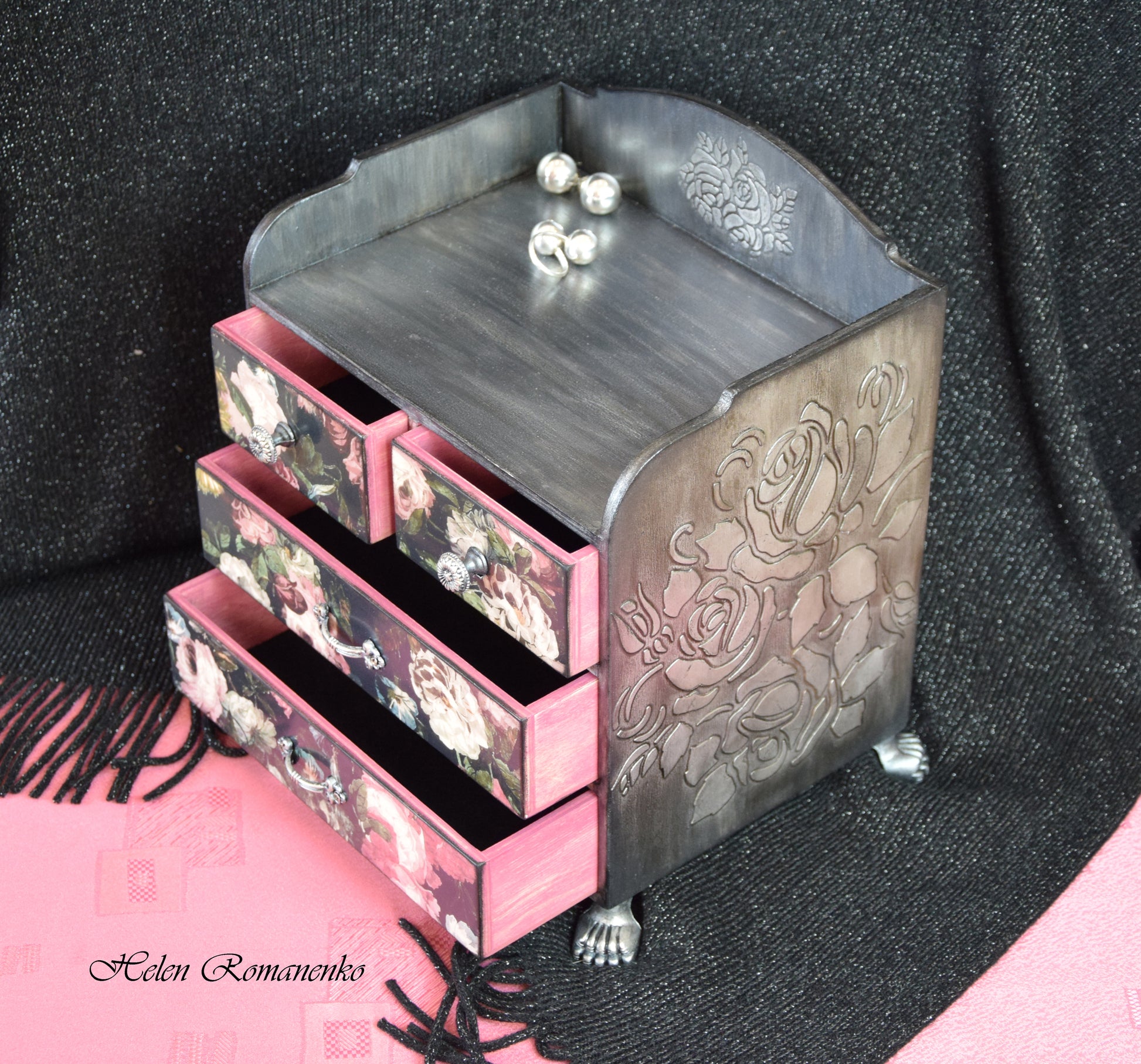 gift for her, bathroom storage, makeup organizer, apothecary cabinet, curio cabinet, drawer organizer, jewelry armoire, medicine cabinet, shabby chic, wooden jewelry box, storage cabinet, jewelry organizer, chest of drawers