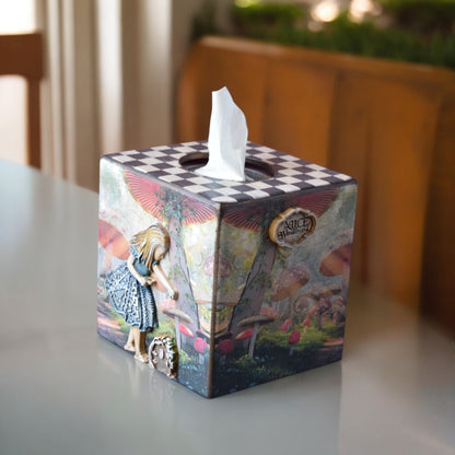 Tissue Box Alice in Wonderland