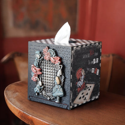 Tissue Box Alice in Wonderland