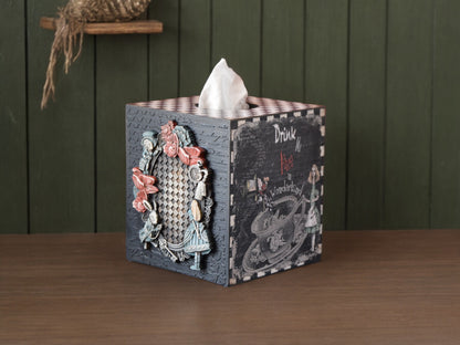 Tissue Box Alice in Wonderland