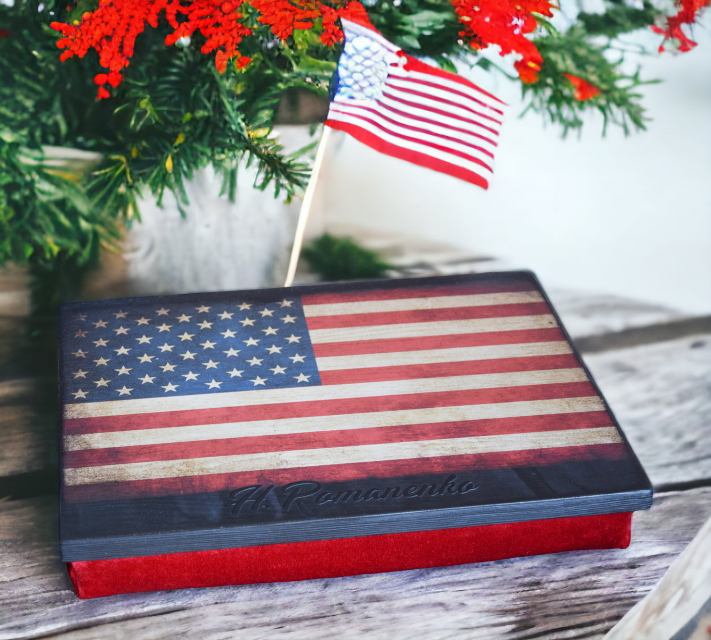 Laptop accessories, Breakfast tray, police officer gifts, Thin Blue Line, Thin red line, Thin Green line, usa flag, bed tray, trinket tray, wooden tray, catch all tray, coffee table, Laptop tray