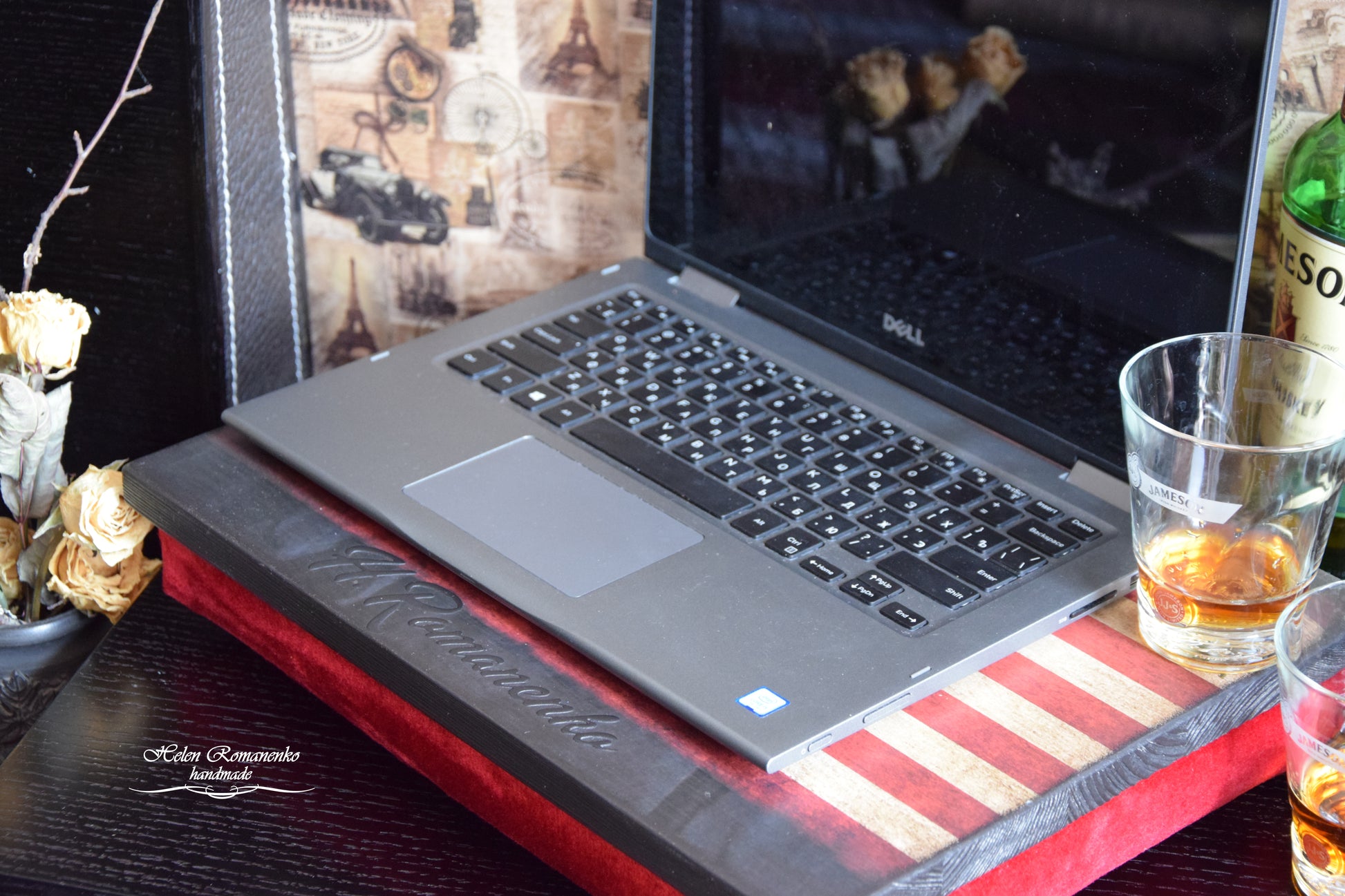 Laptop accessories, Breakfast tray, police officer gifts, Thin Blue Line, Thin red line, Thin Green line, usa flag, bed tray, trinket tray, wooden tray, catch all tray, coffee table, Laptop tray