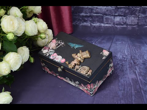 Alice in Wonderland Gifts, Decoupage Jewelry Box, Birthday Present for  Story Book Lover, Wax Melts Gift Set 